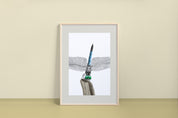 Blue Dasher (Pachydiplax longipennis) Art Print