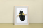 Carpenter Bee (Xylocopa) Art Print