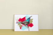 Palestine Sunbird Art Print