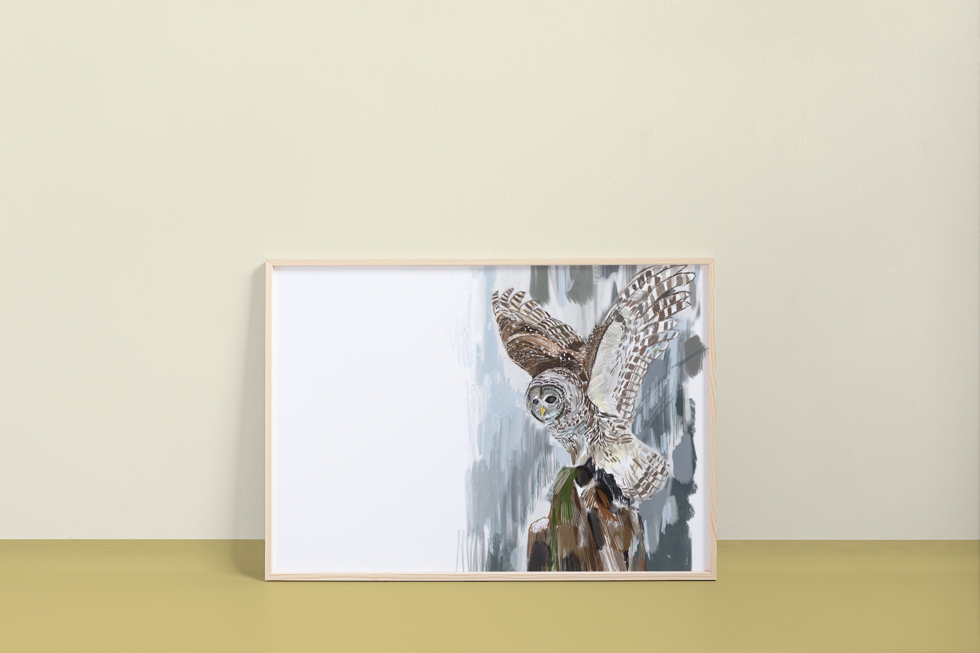 Barred Owl Art Print