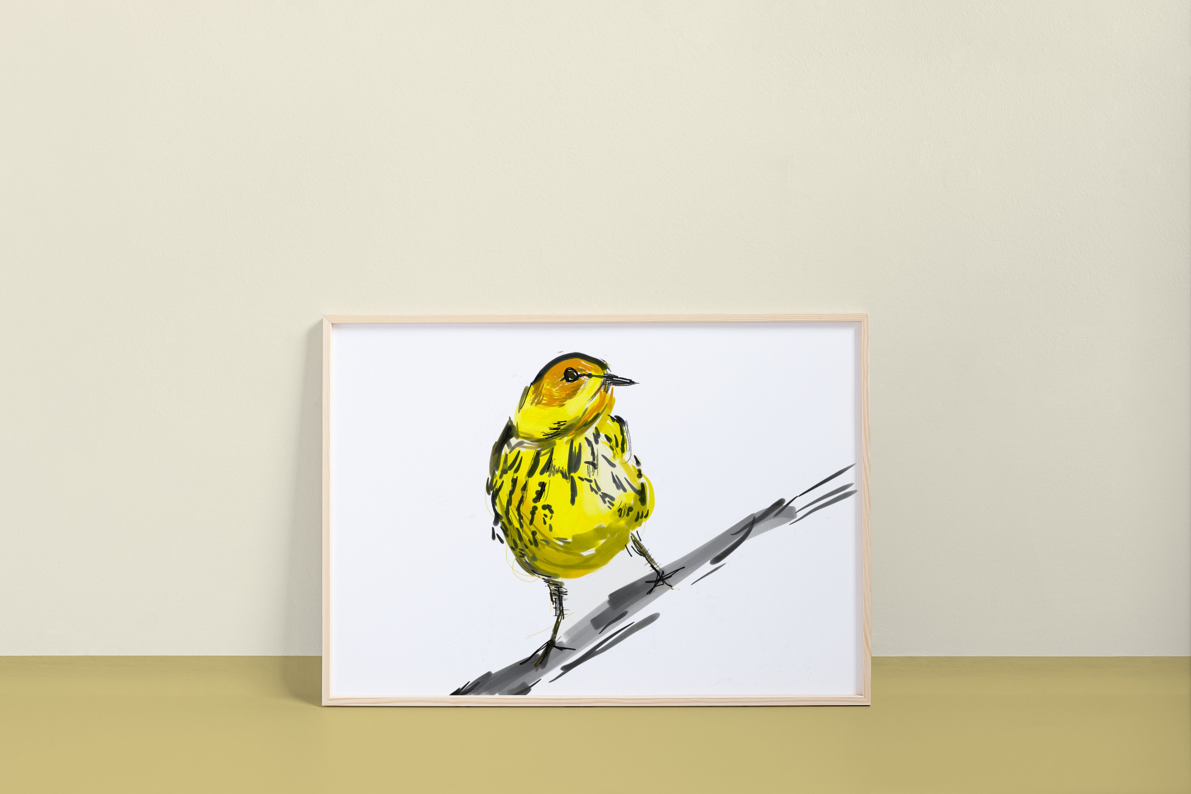 Cape May Warbler Art Print