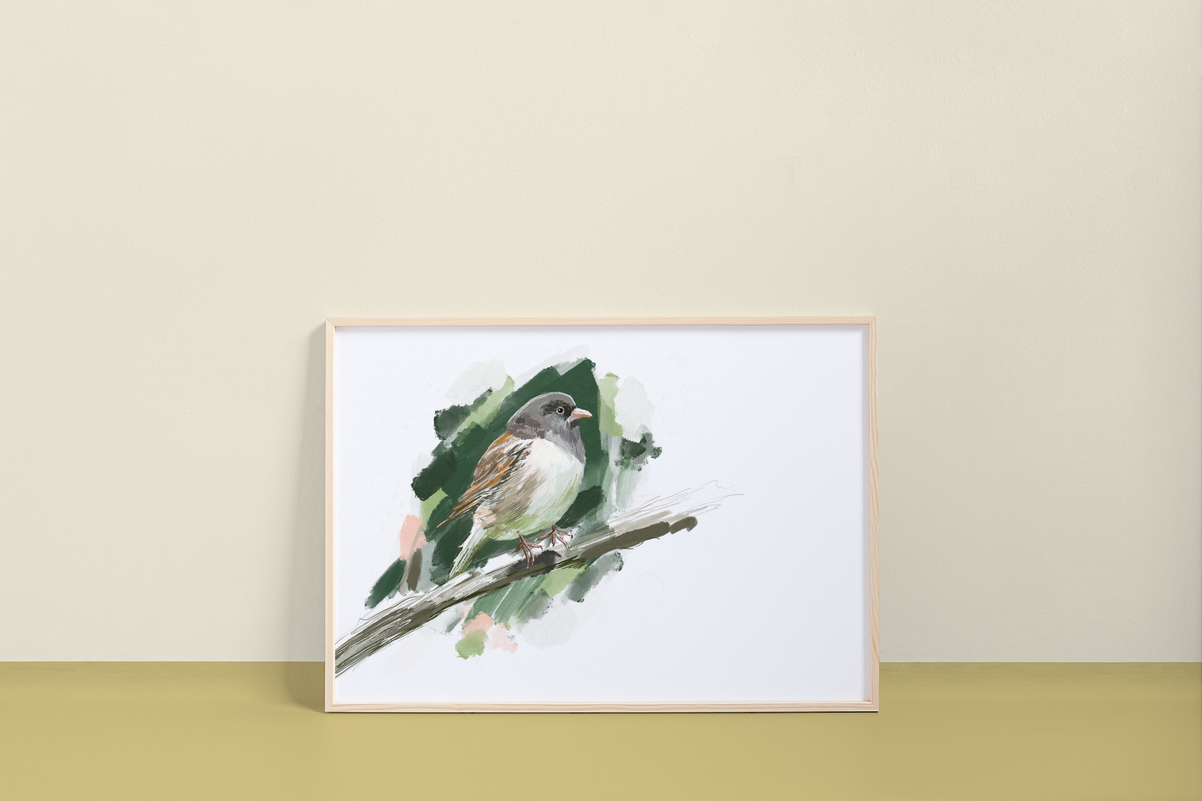 Dark-eyed Junco Art Print