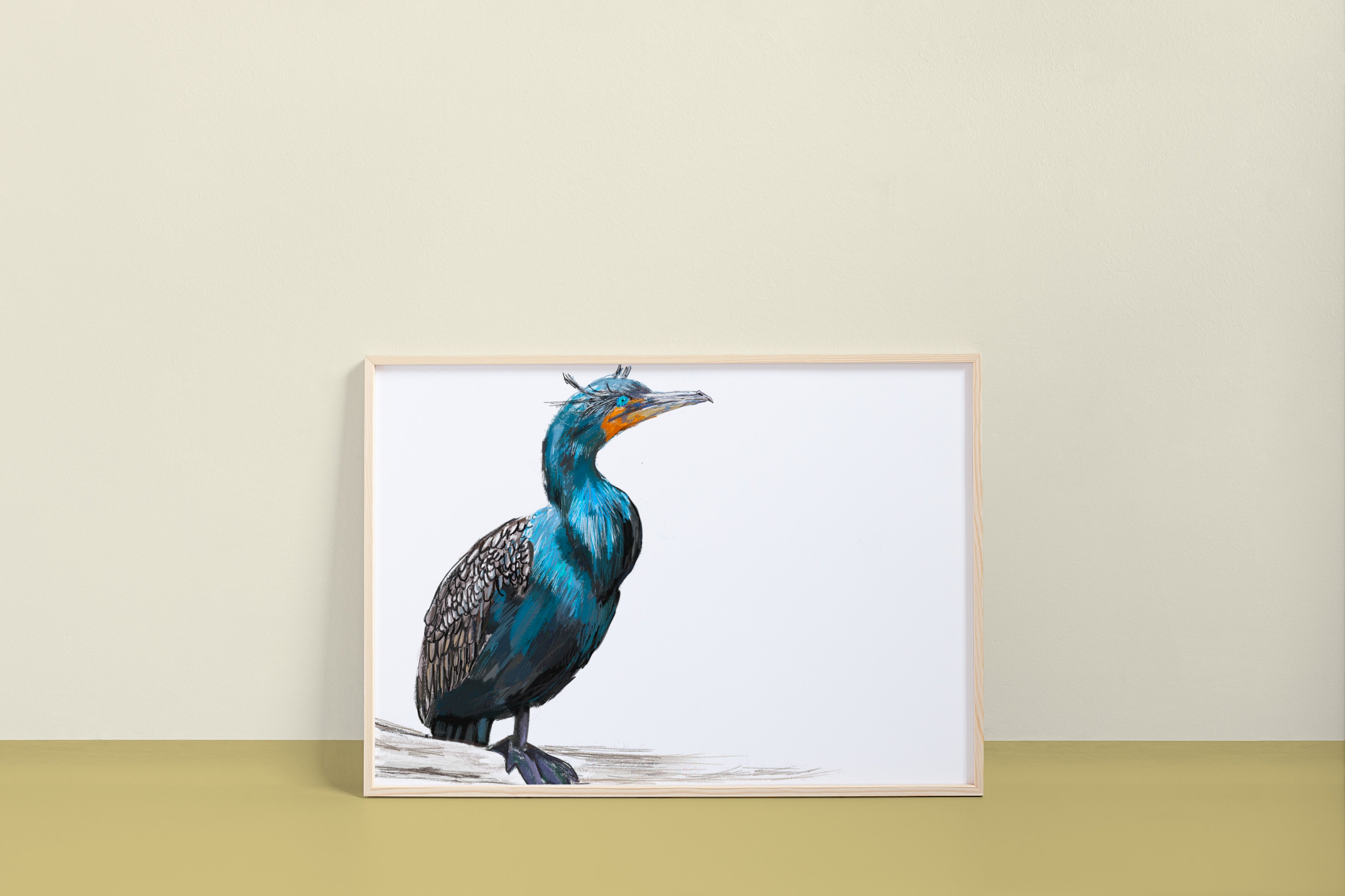 Double-Crested Cormorant Art Print