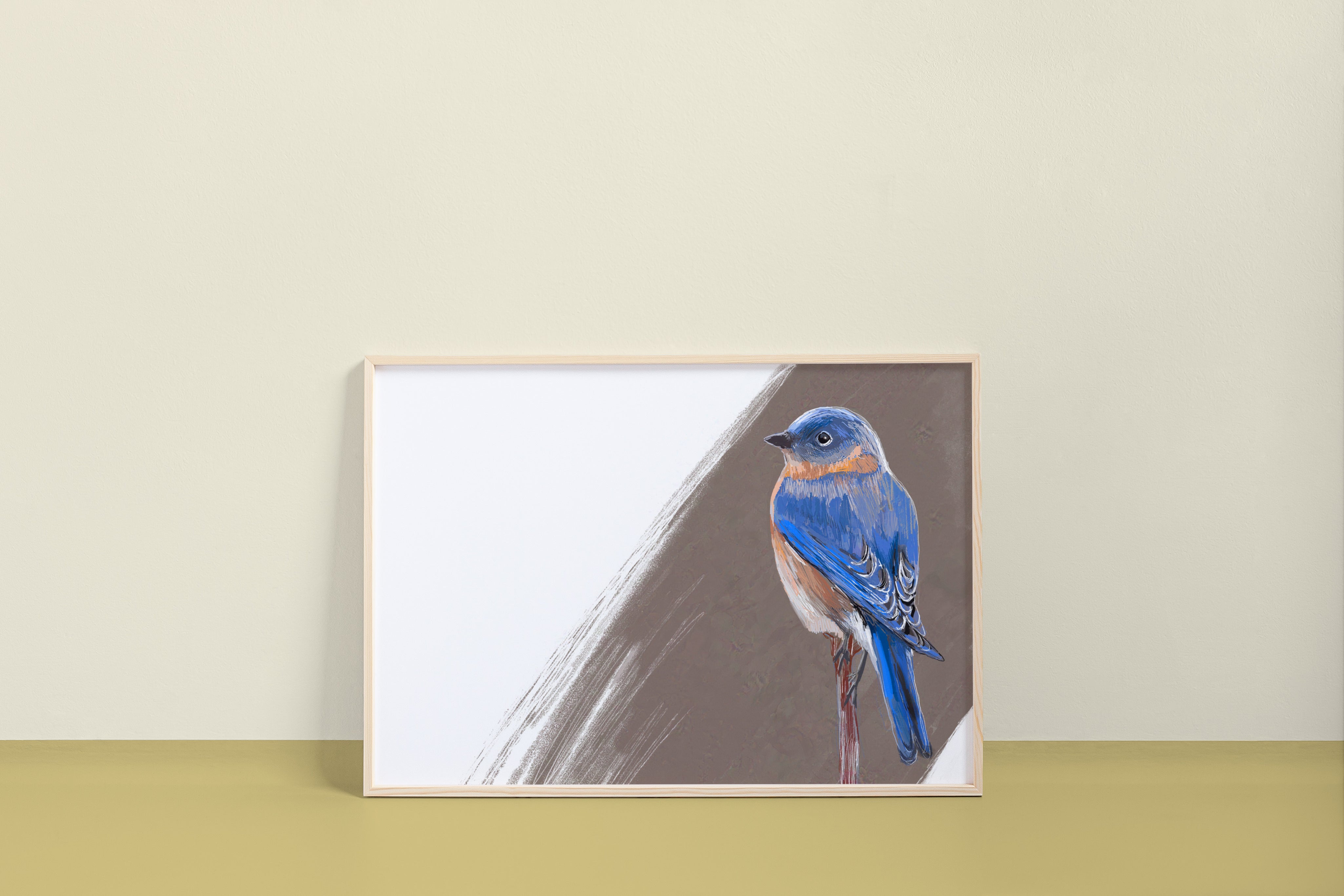 Eastern Bluebird Art Print
