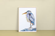 Great Blue Heron Art Print