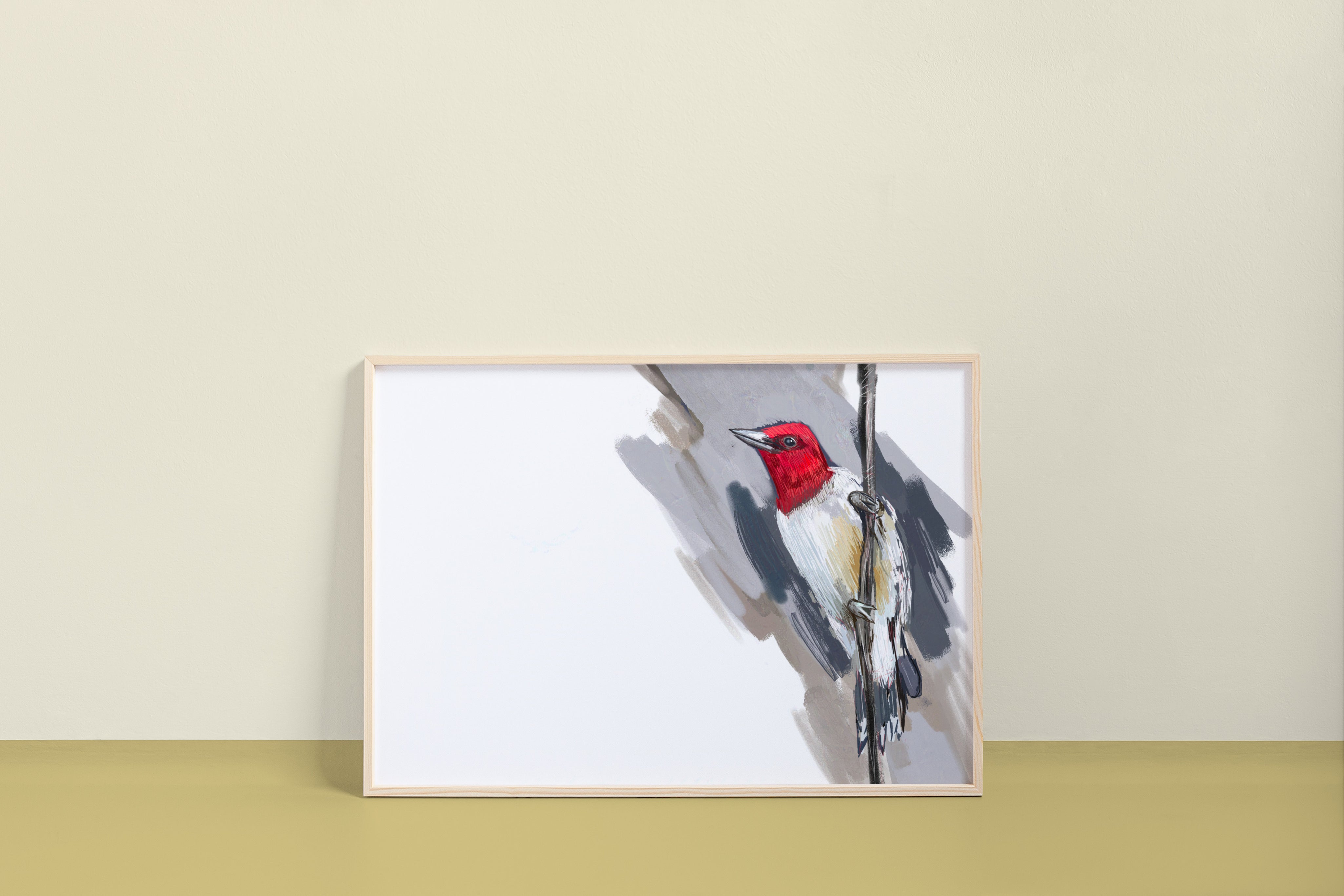 Red-headed Woodpecker Art Print