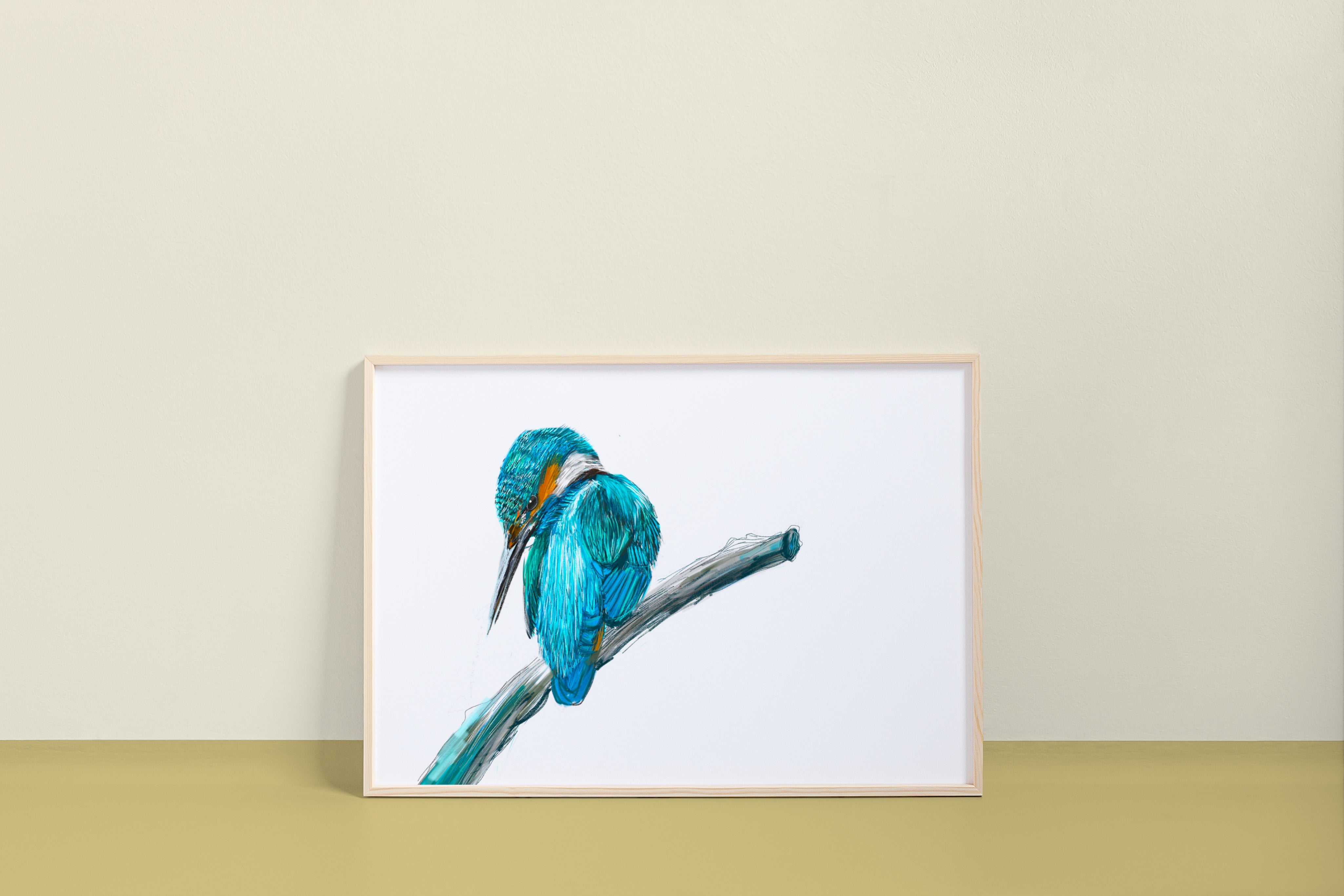 Common Kingfisher Art Print