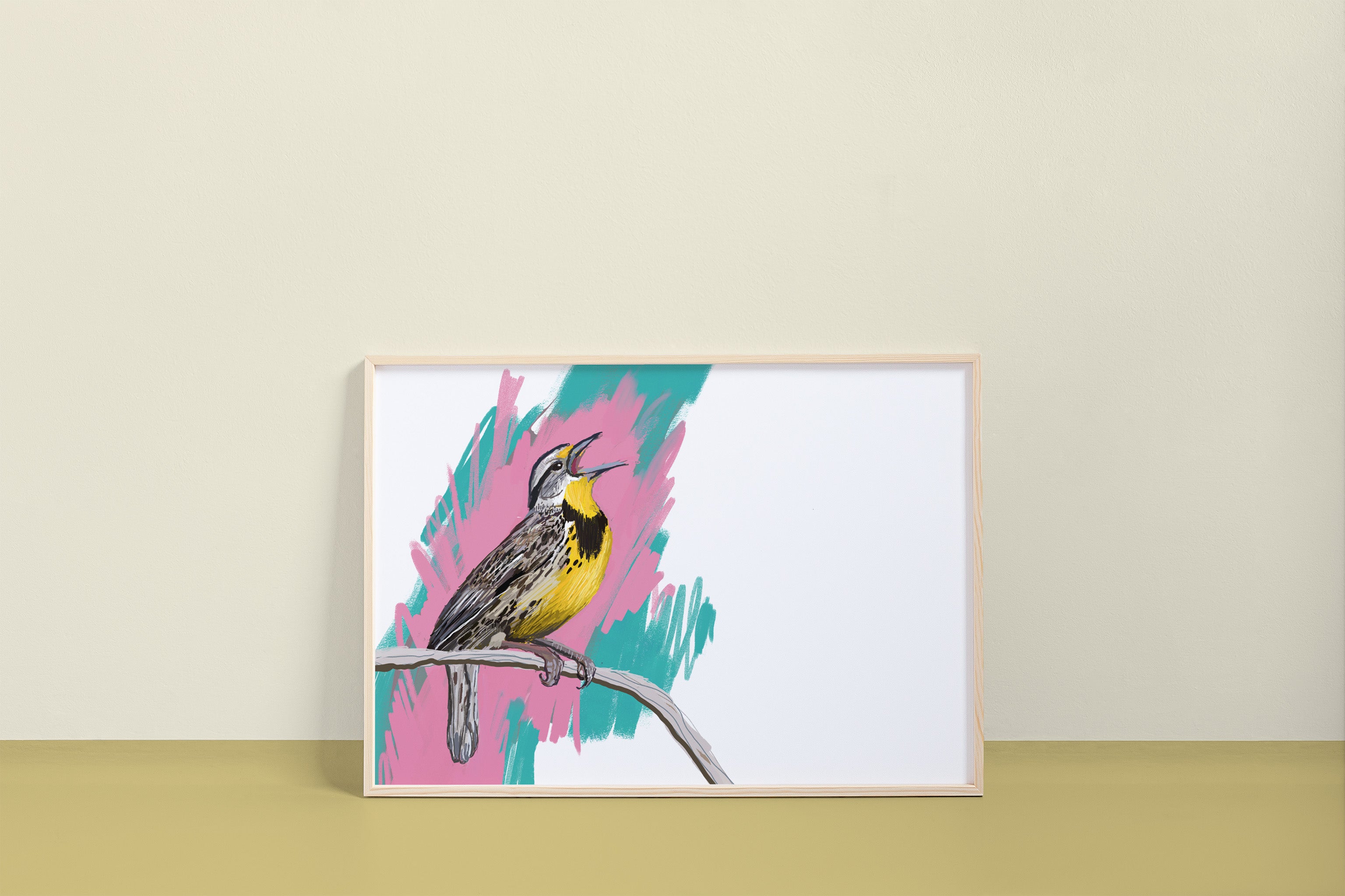 Eastern Meadowlark Art Print