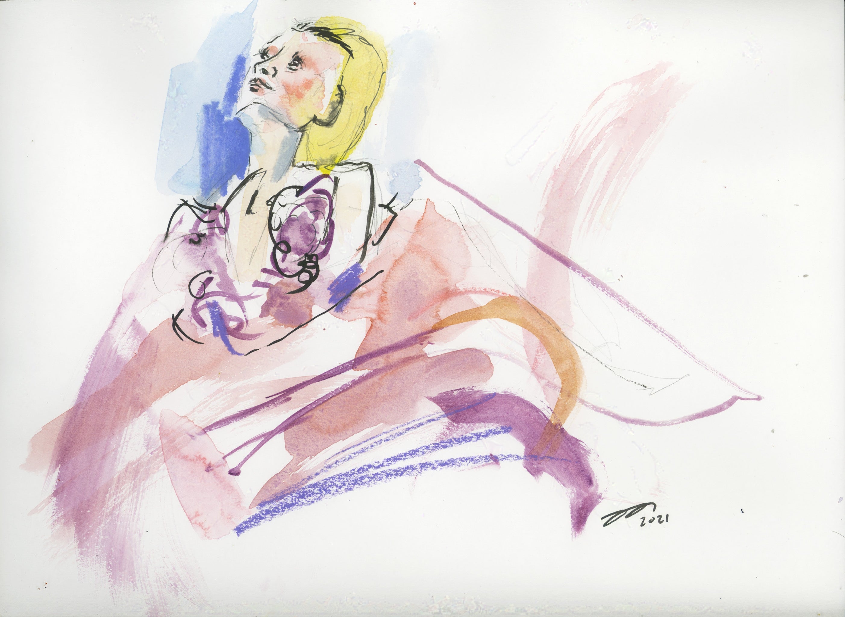 Janet (A Dream of Degas) Original