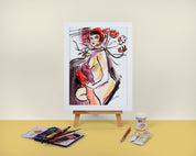 Emily (oranate flower) Original