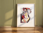 Emily (oranate flower) Original