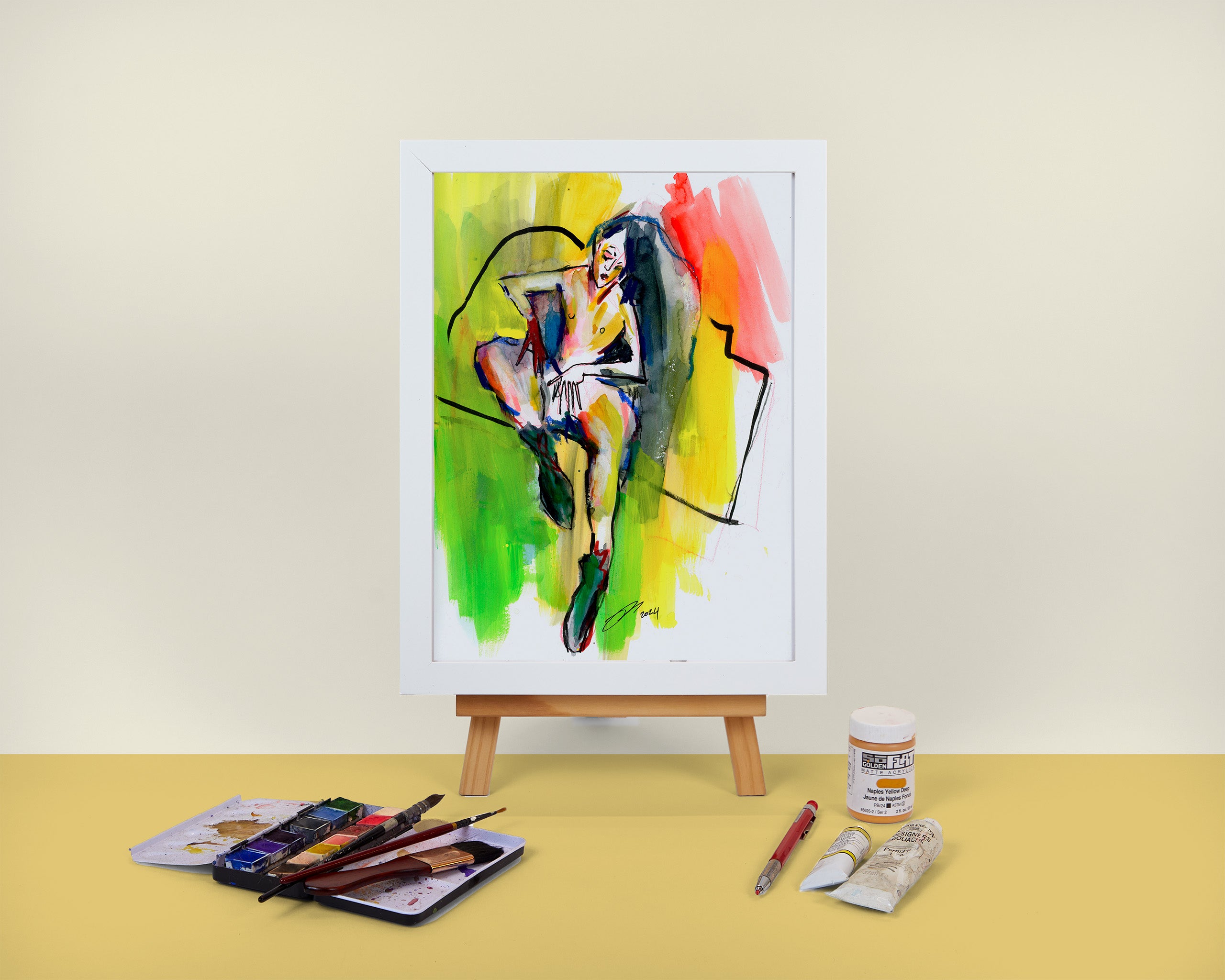 Vilidian (schiele's echoes II) Original