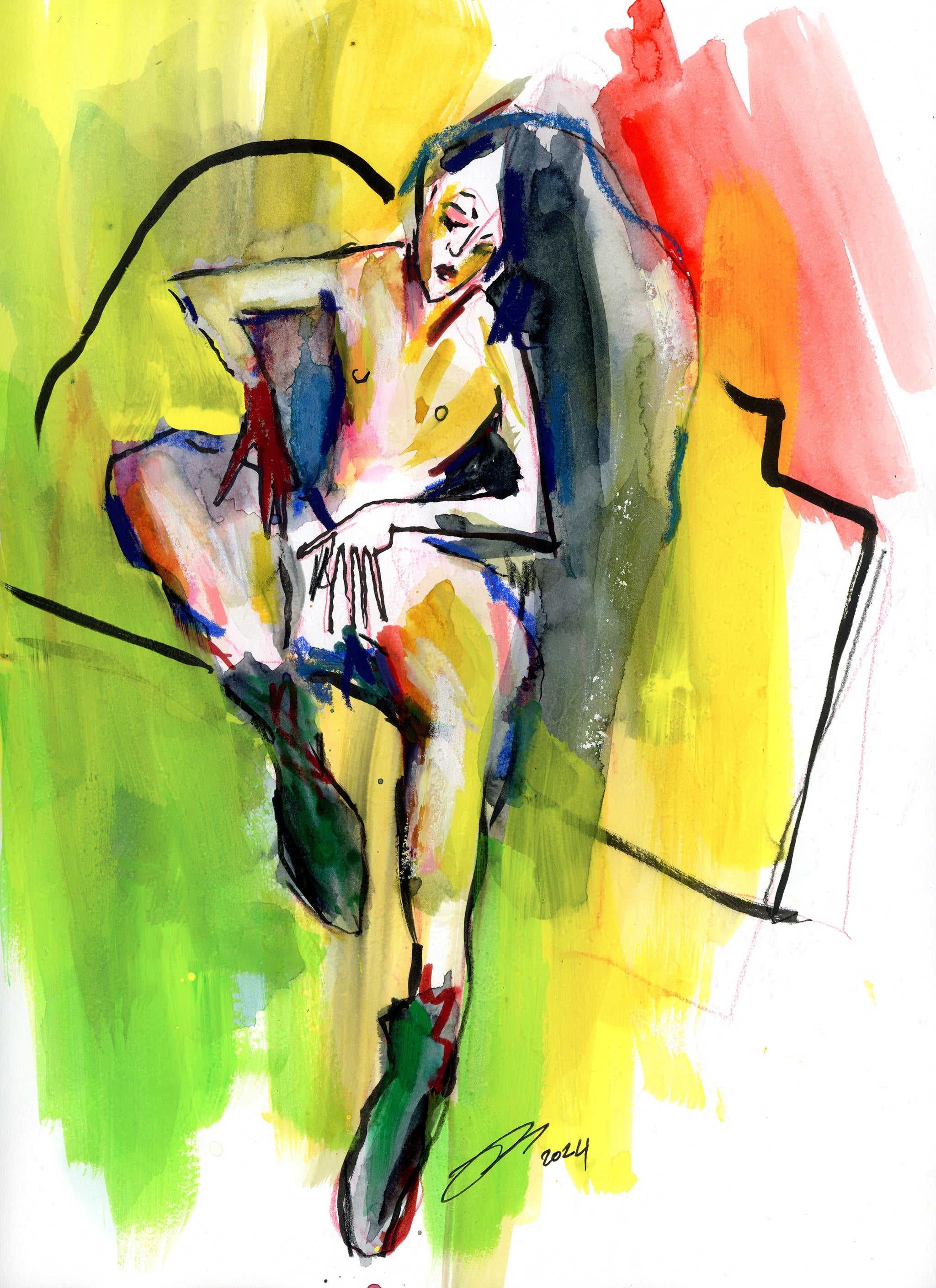 Vilidian (schiele's echoes II) Original