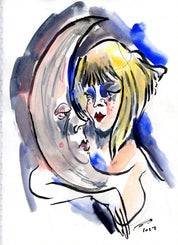 Emily with the Moon Original