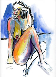 Hayley (Contemplative) Original