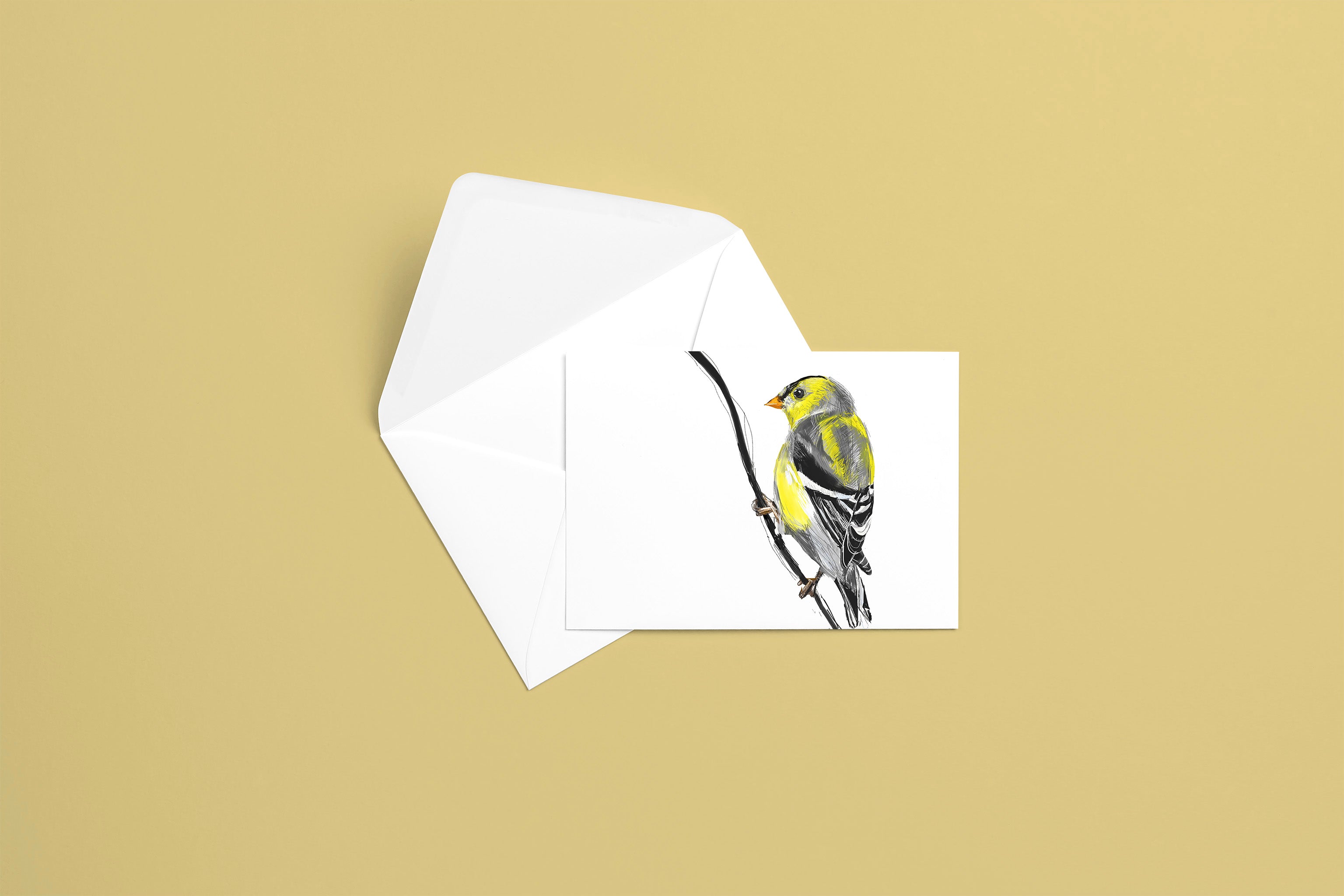 American Goldfinch Greeting Card