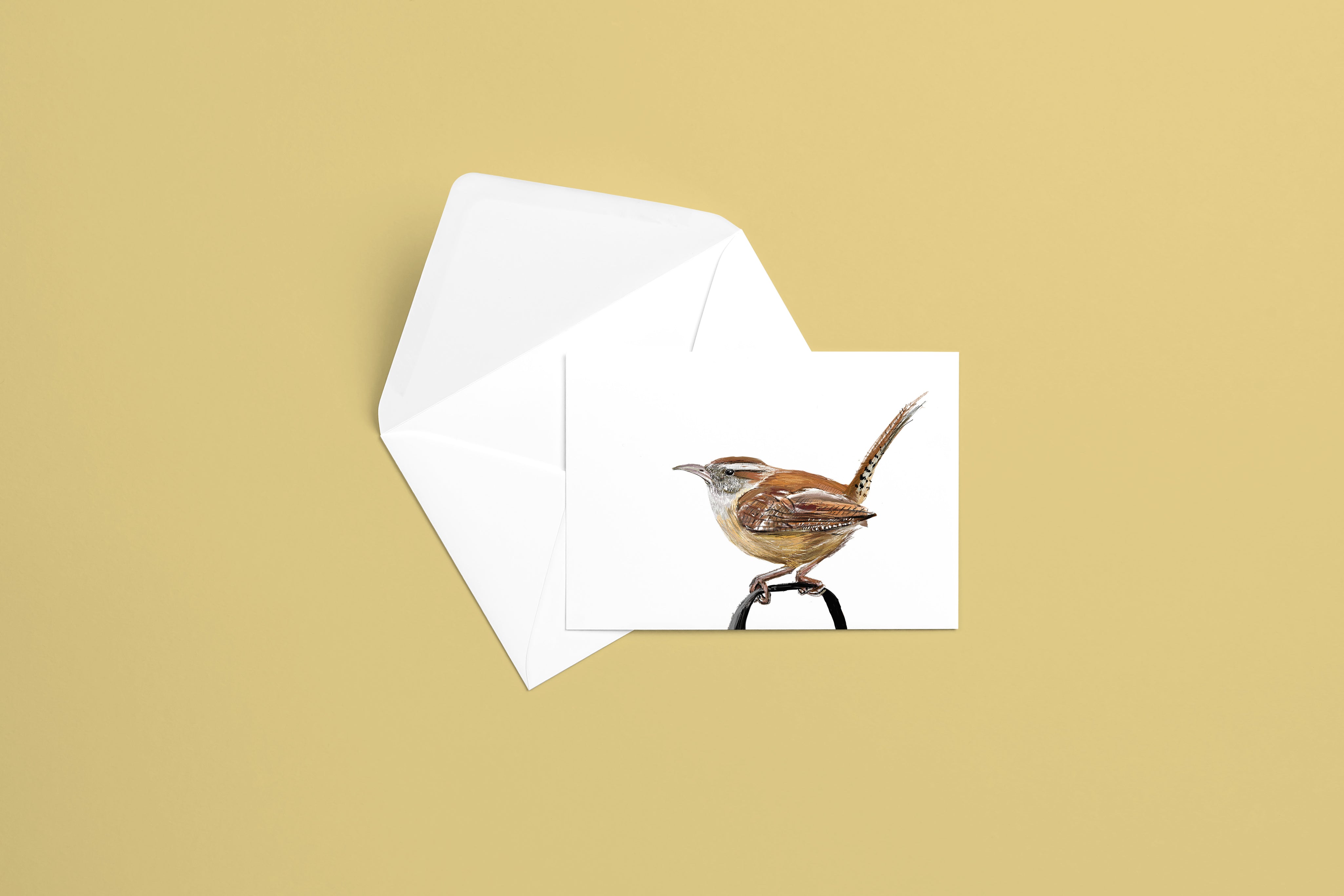 Carolina Wren Greeting Card