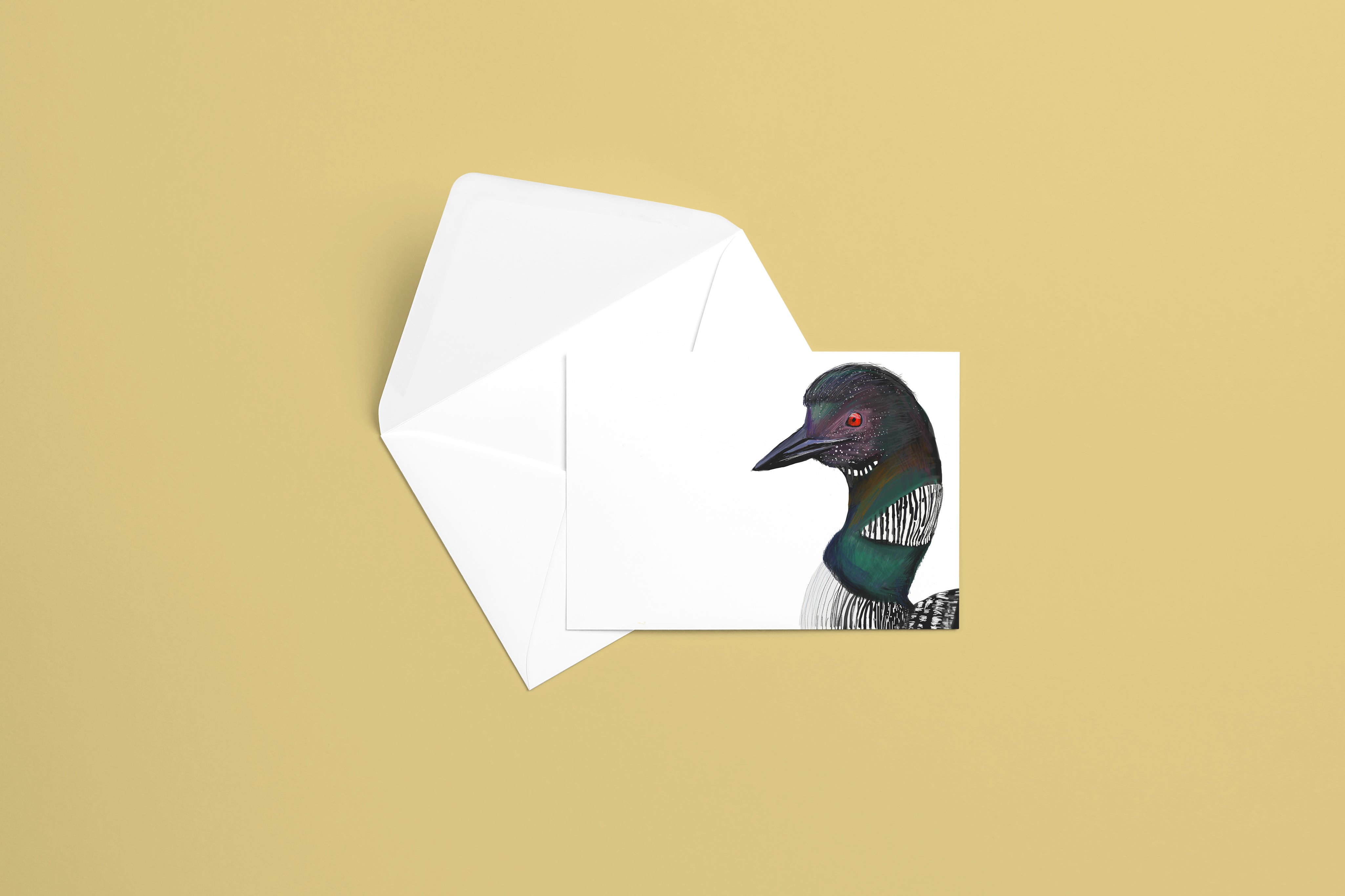Common Loon Greeting Card