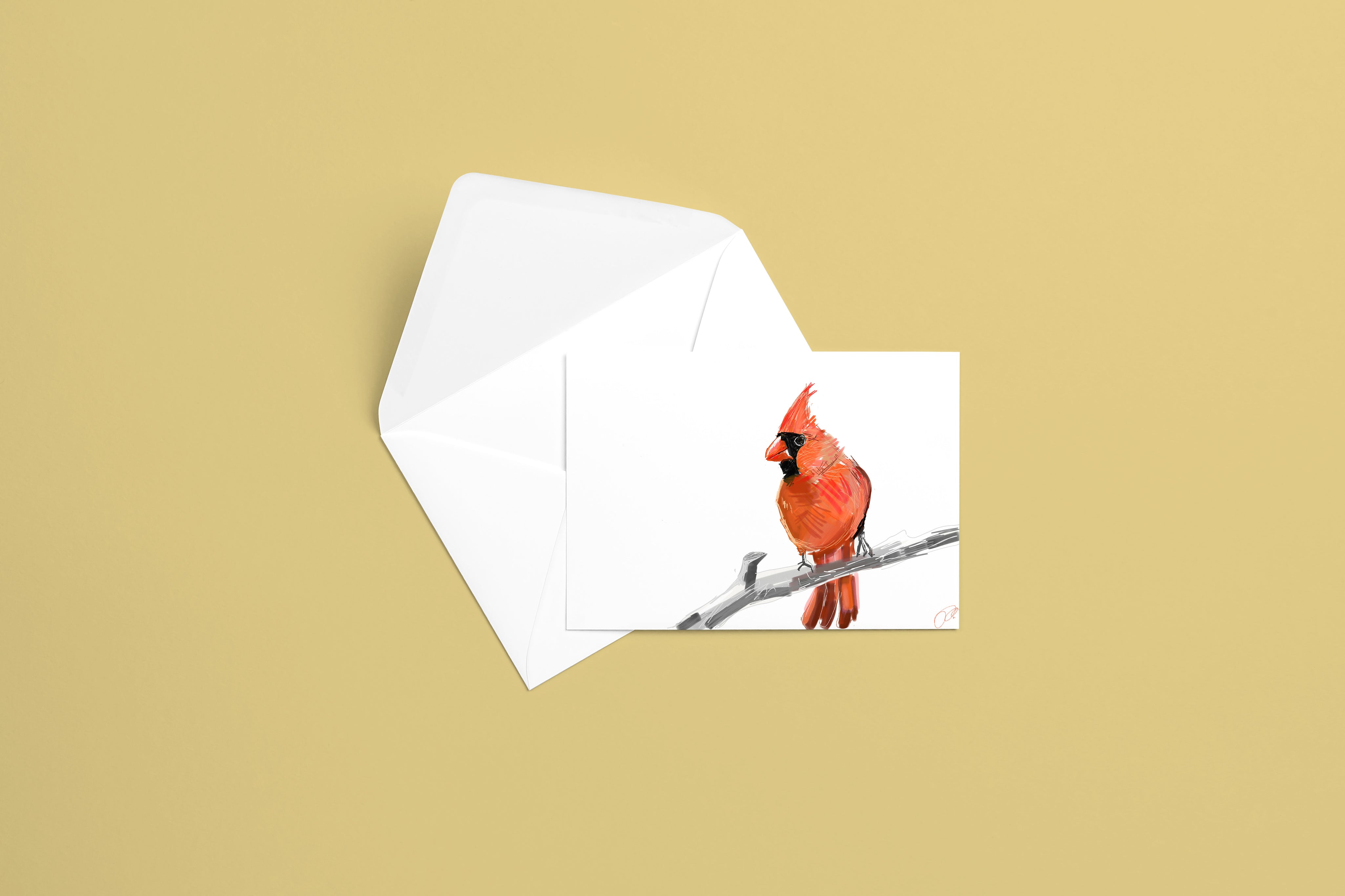 Northern Cardinal (2014) Greeting Card