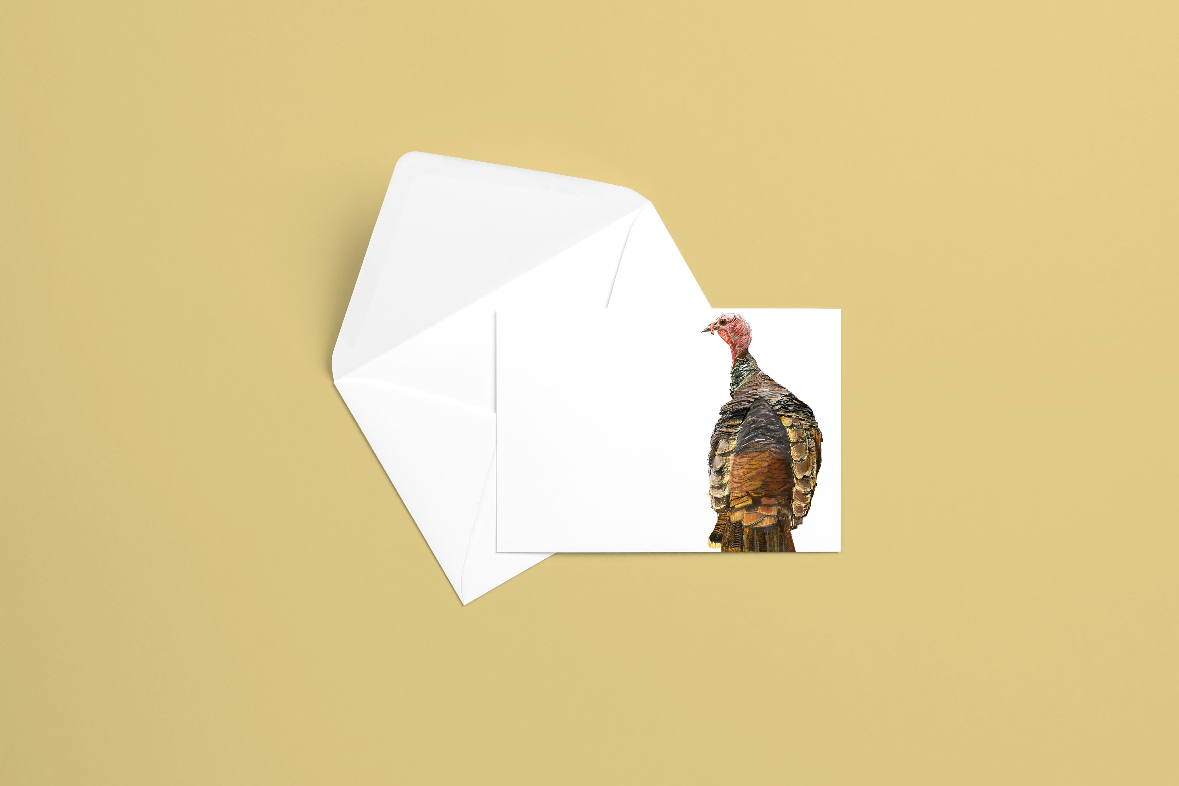 Wild Turkey Greeting Card