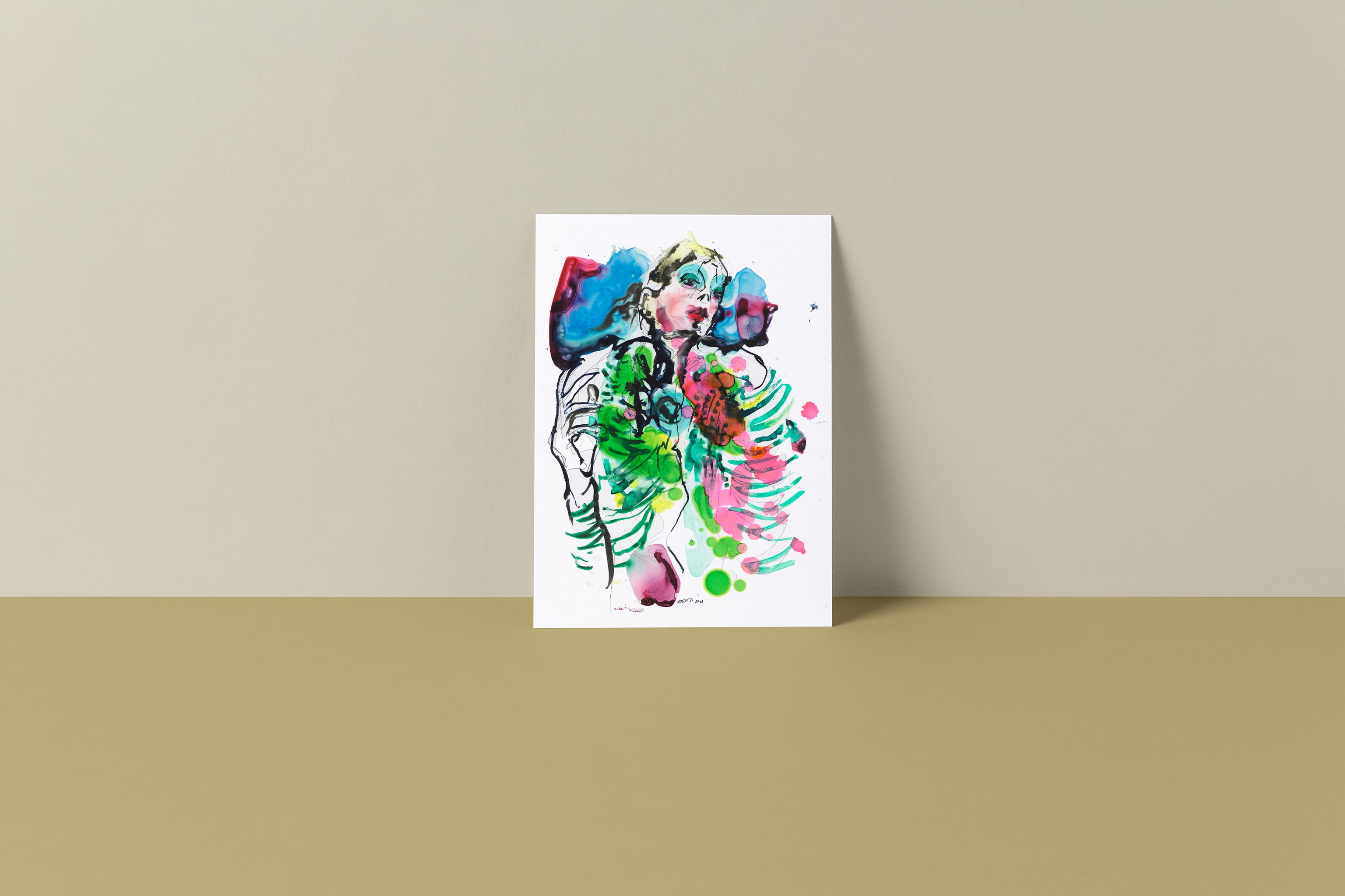 Janet (a dream of Max Ernst II) Art Print