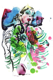 Janet (a dream of Max Ernst II) Art Print