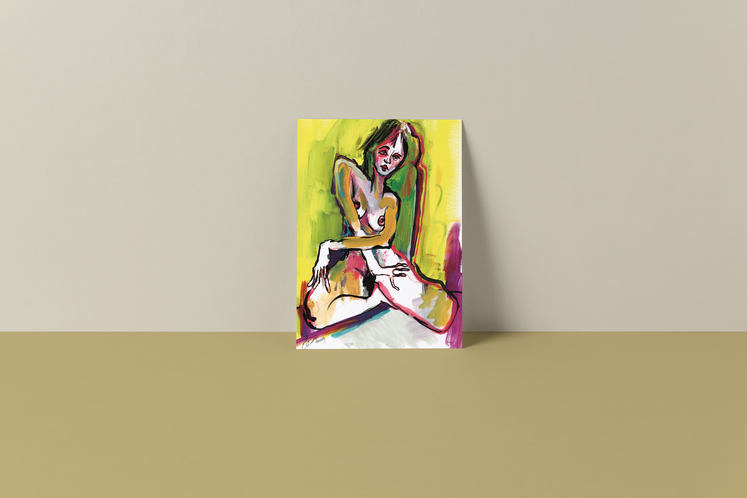 Mar (searching inward) Art Print