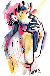 Mar (in wonder) Art Print