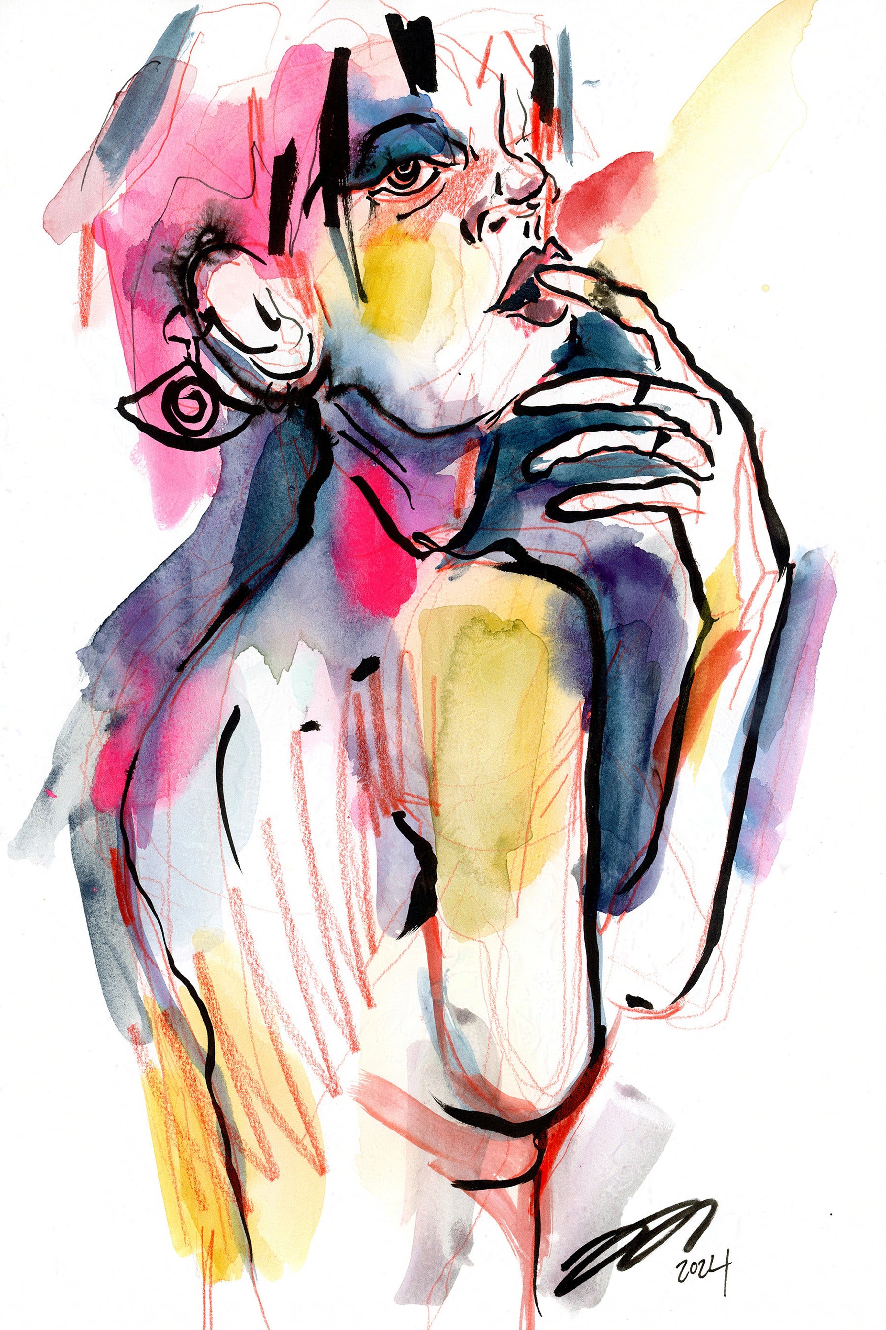 Mar (in wonder) Art Print