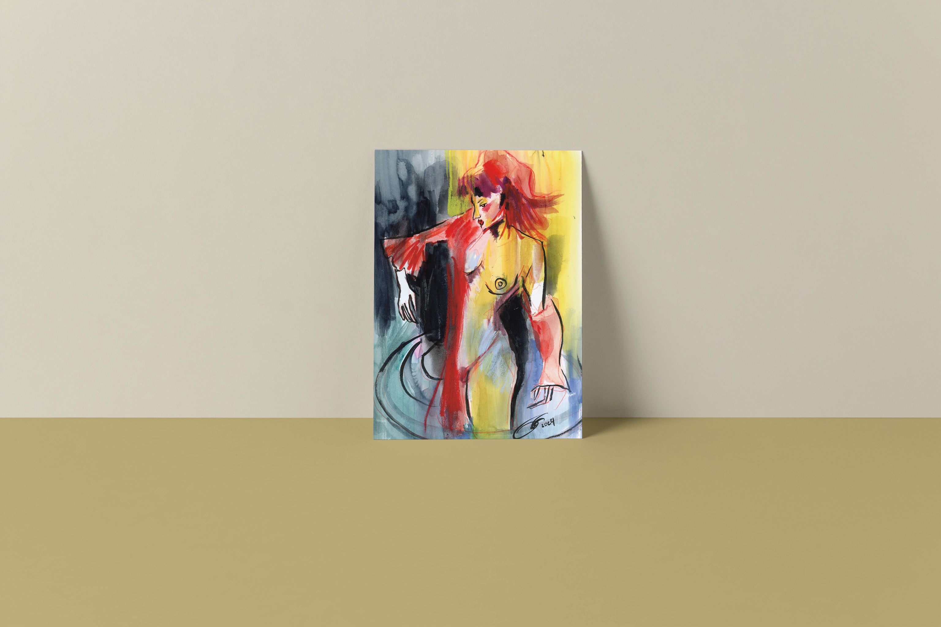 Nicole (alchemy) Art Print