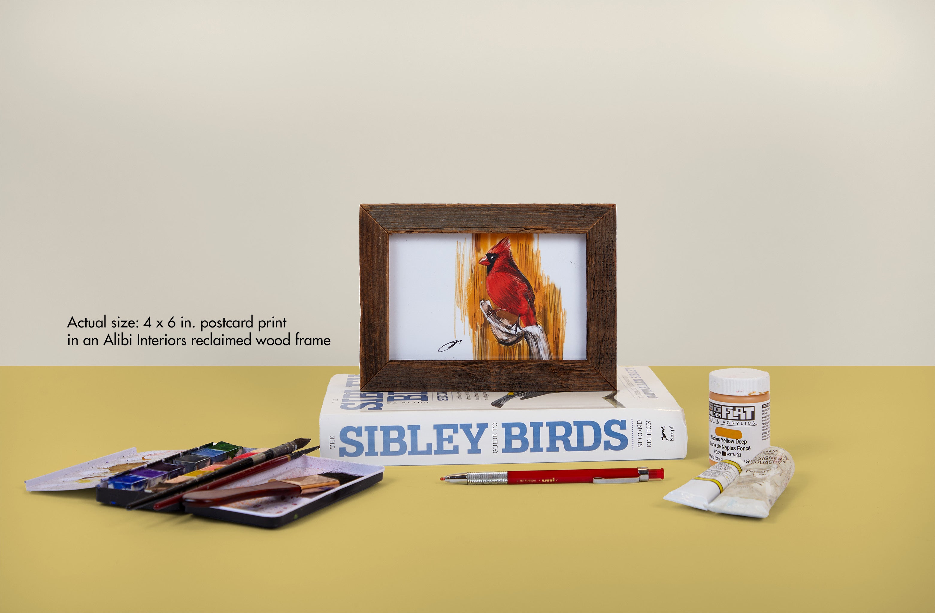 Red-winged Blackbird Art Print