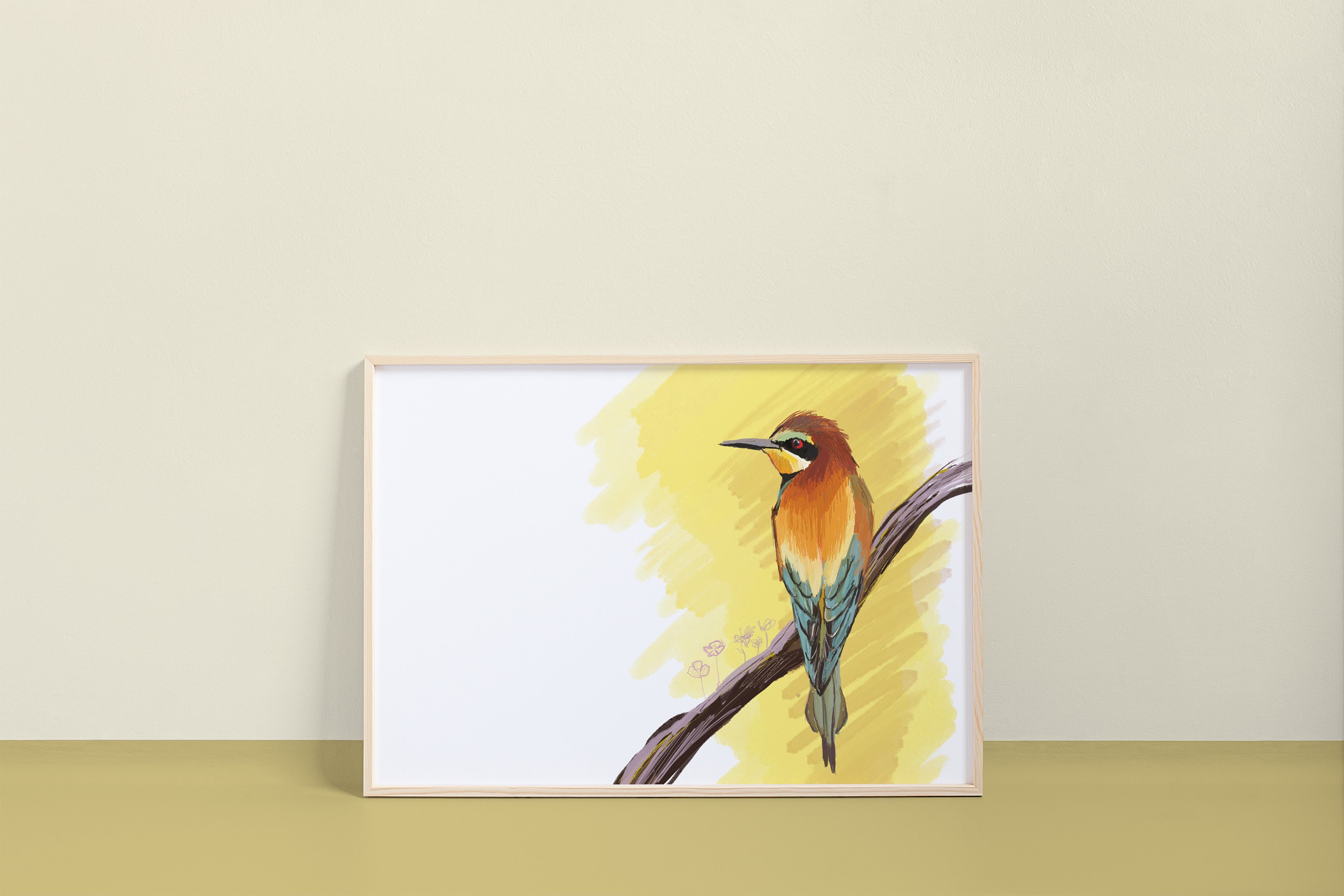 European Bee-eater Art Print