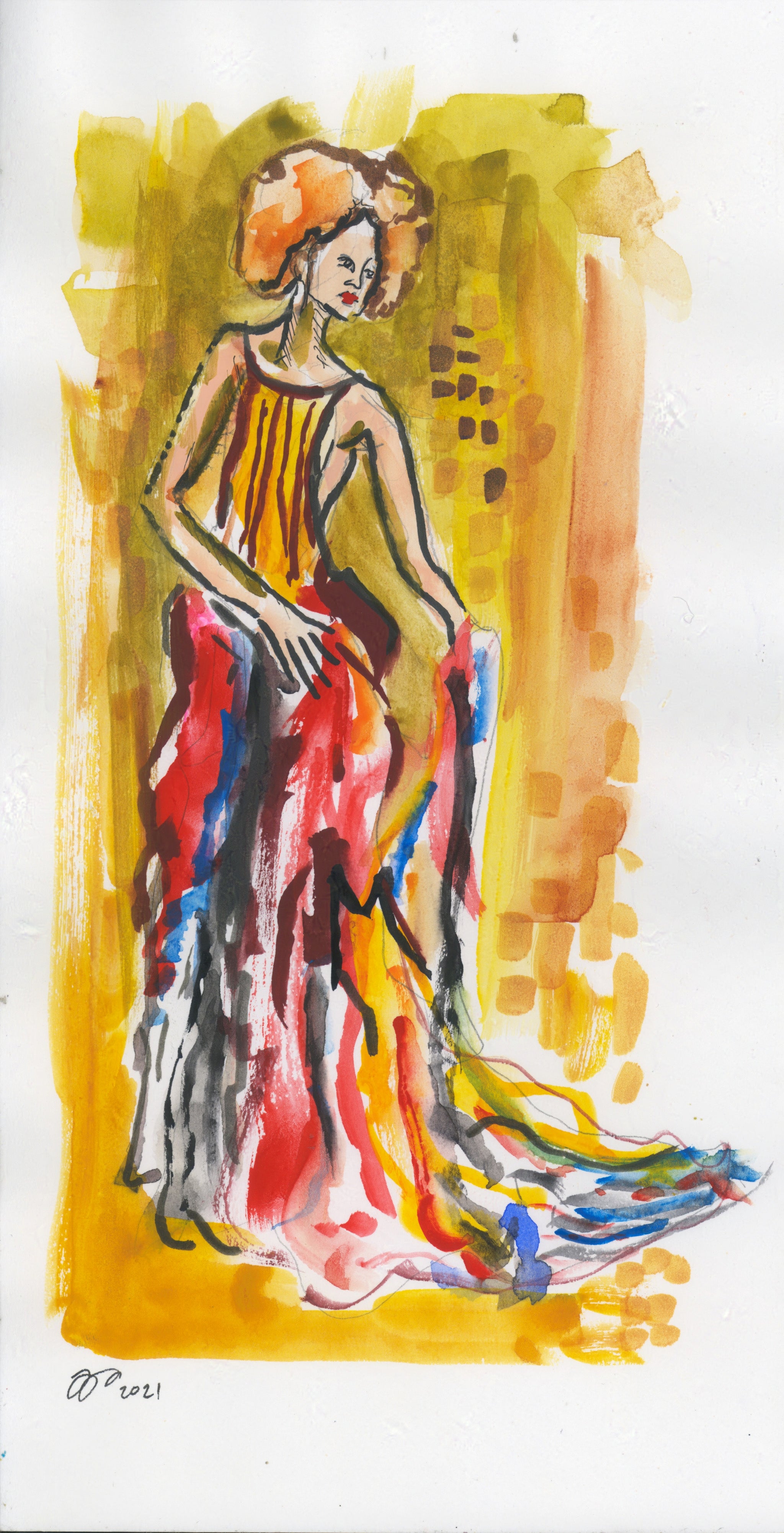 Janet (A Dream of Klimt)