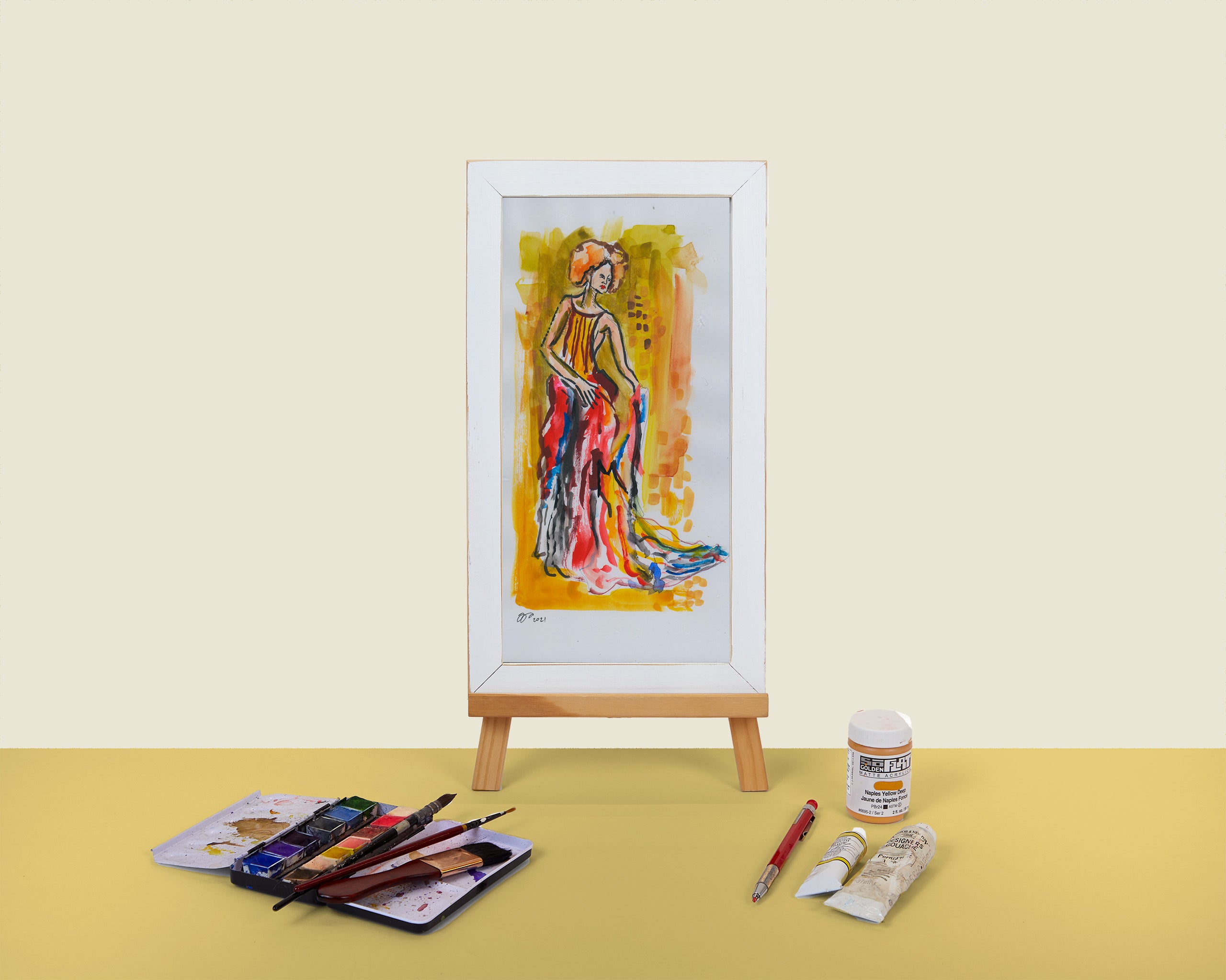 Janet (A Dream of Klimt)