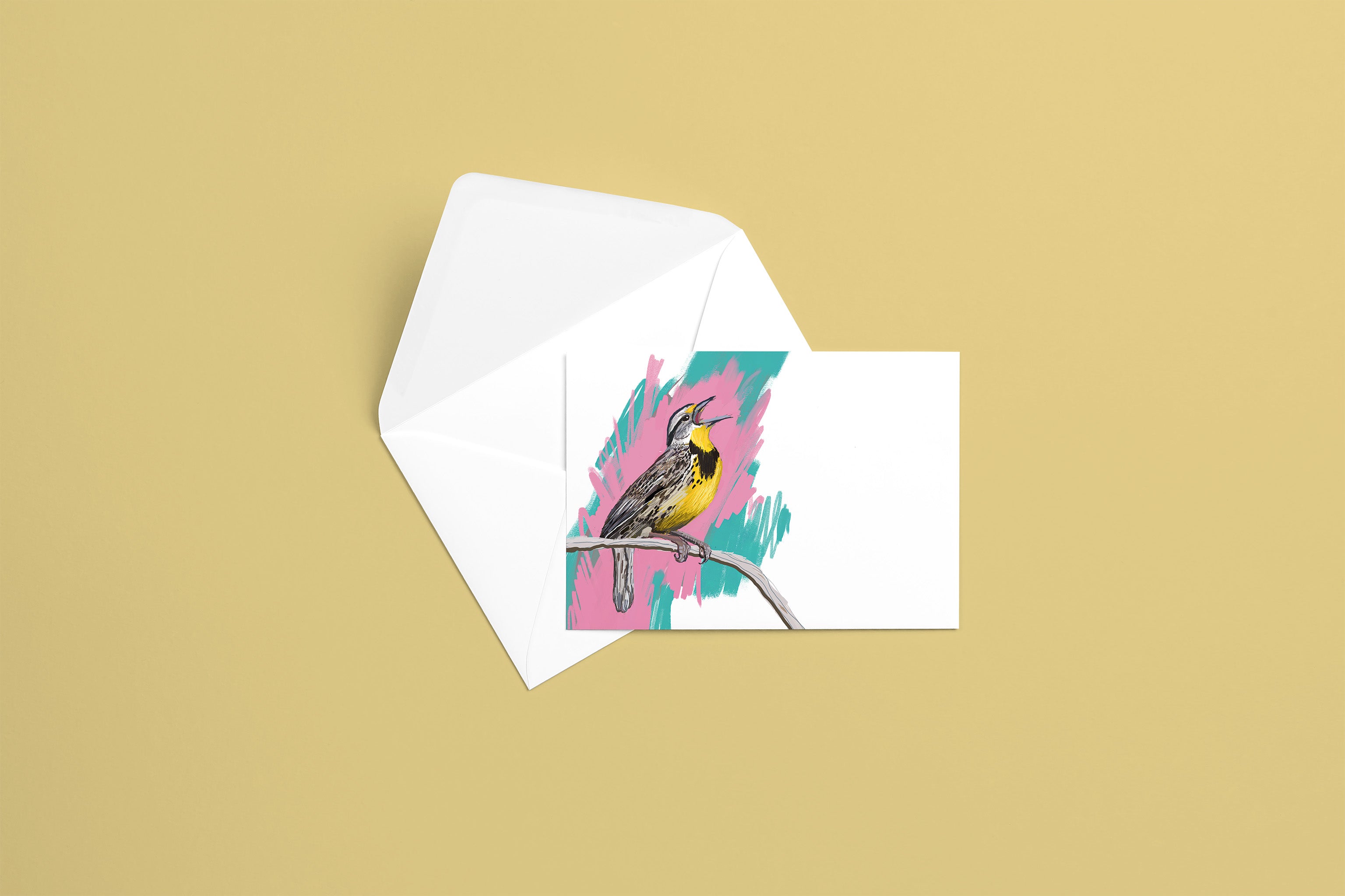 Eastern Meadowlark Greeting Card