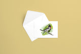 Rose-breasted Grosbeak Greeting Card