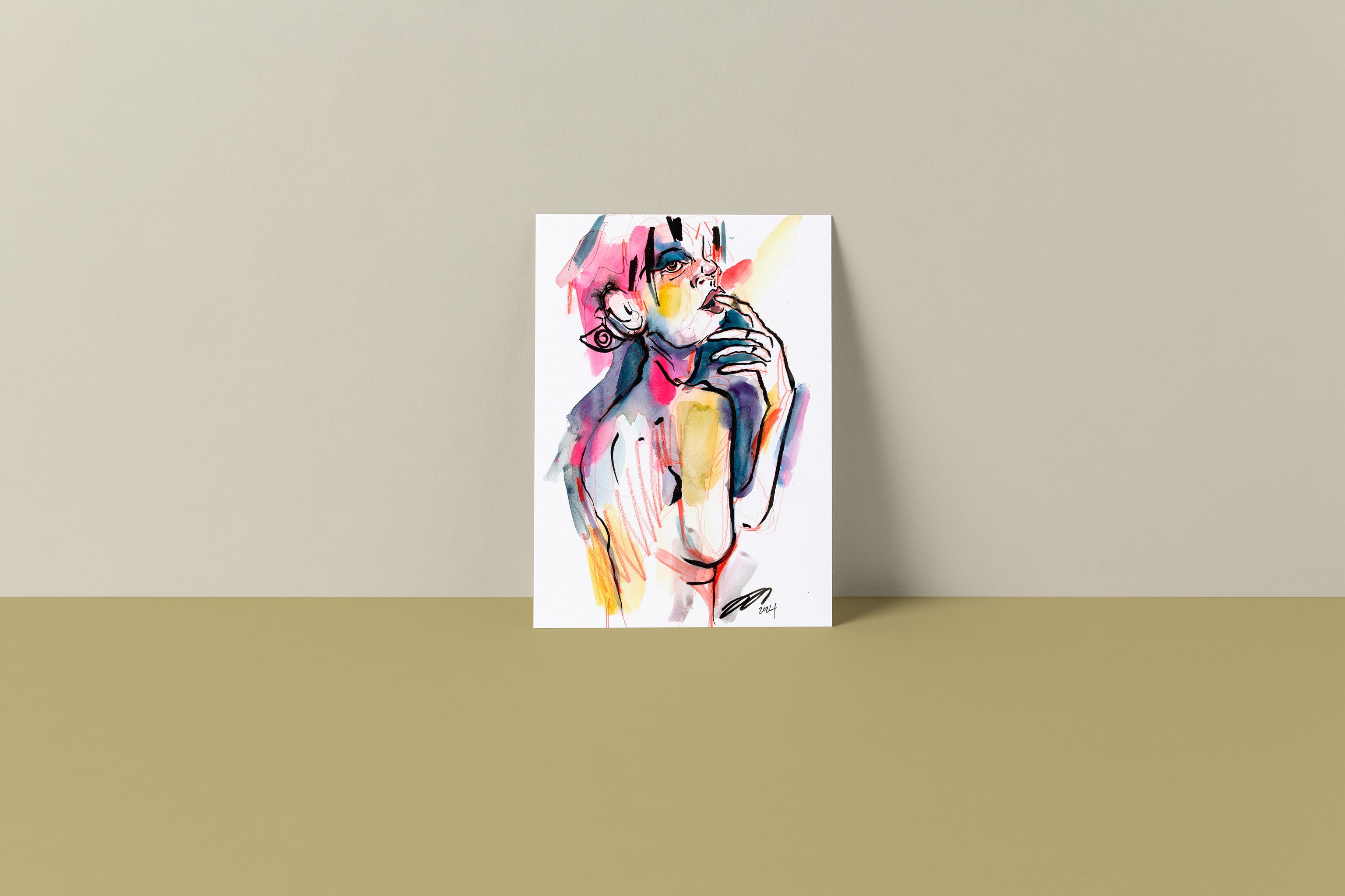 Mar (in wonder) Art Print